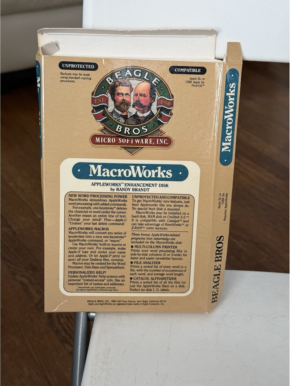 Super Macroworks by Beagle Brothers Bros Apple IIe,IIc,IIgs 1986